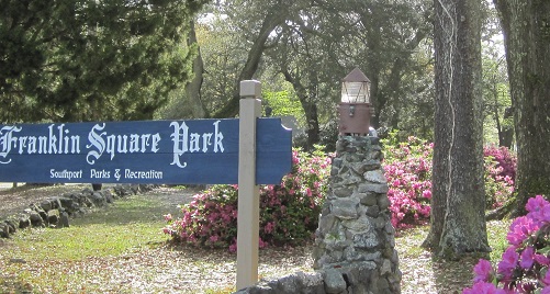 Franklin Square Park at Southport North Carolina